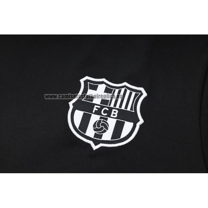 Chandal del Barcelona Manga Corta 2023-24 Negro - Pantalon Corto